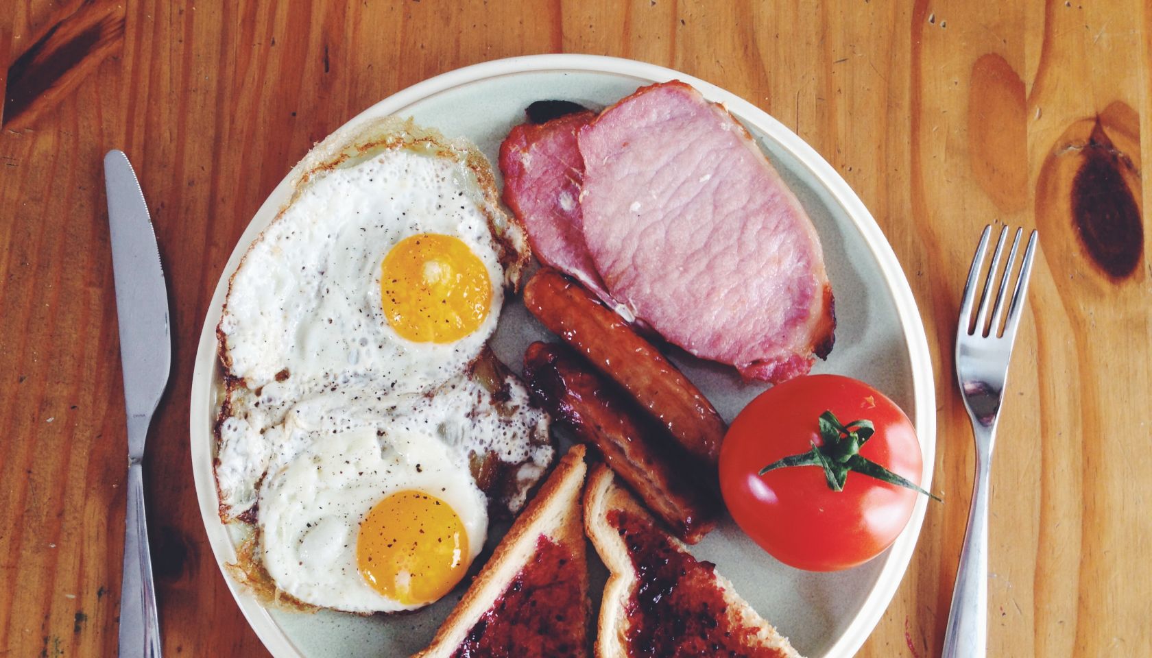 breakfast - eggs & bacon, etc