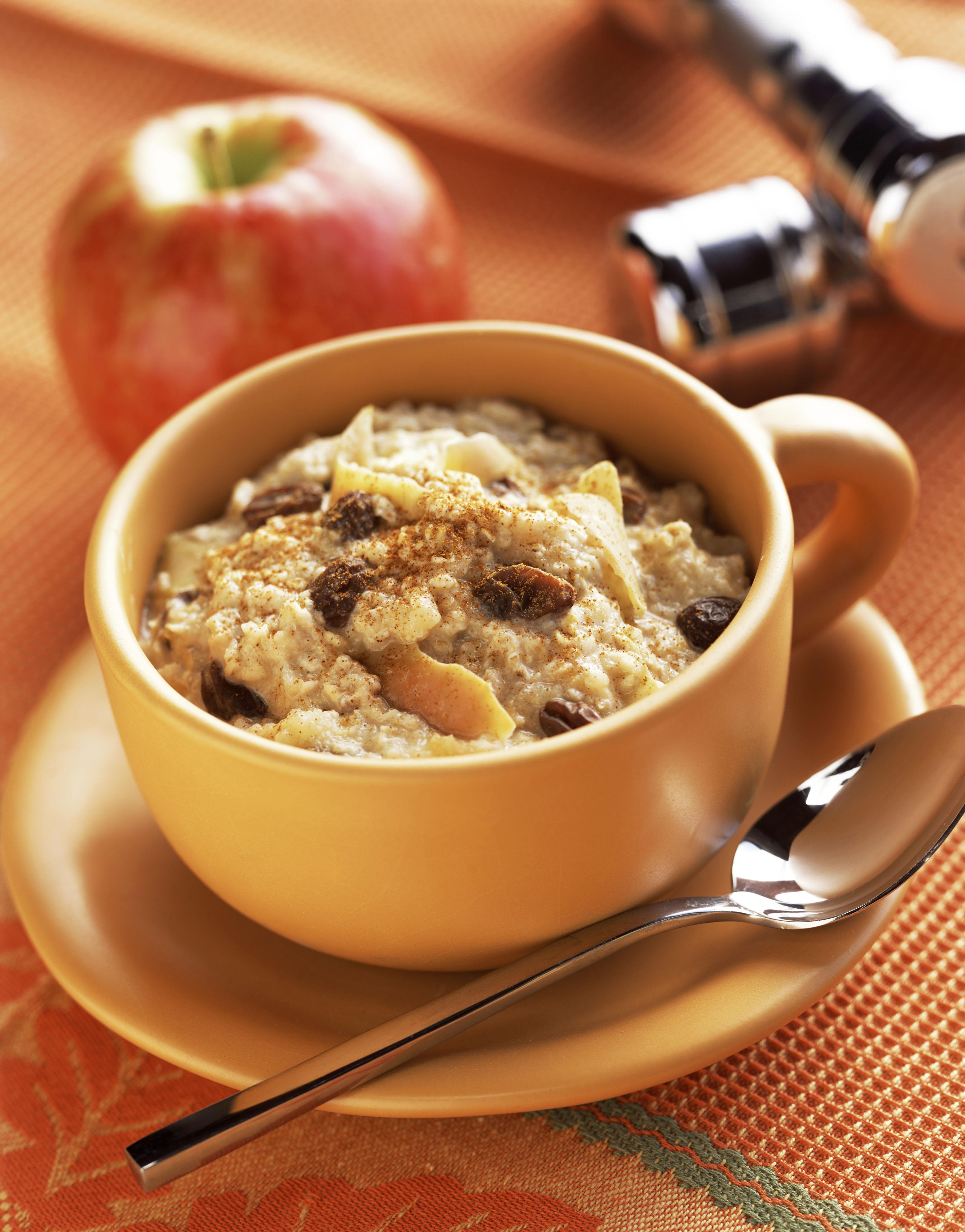 Oatmeal and fruit