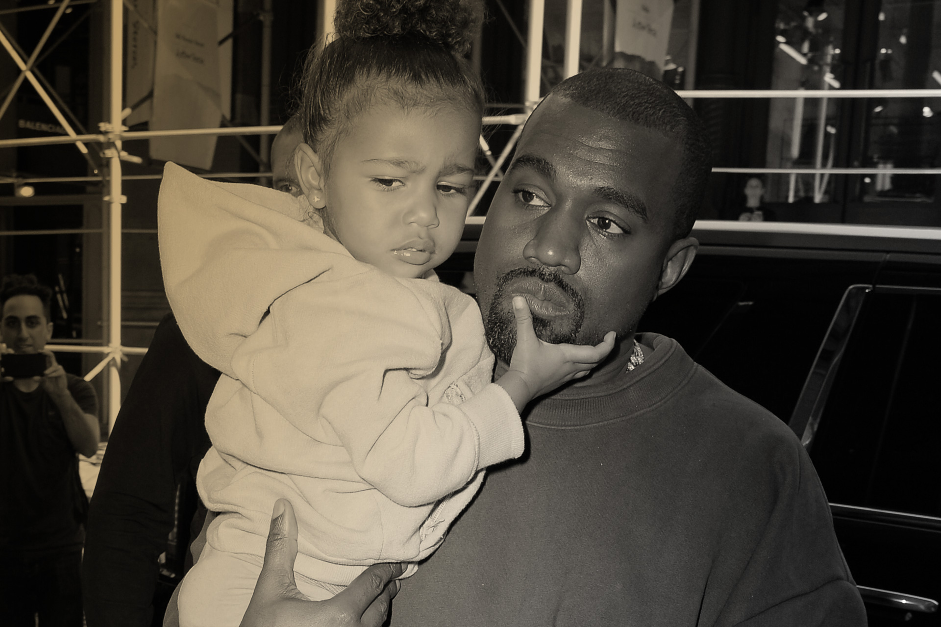 North West and Kanye