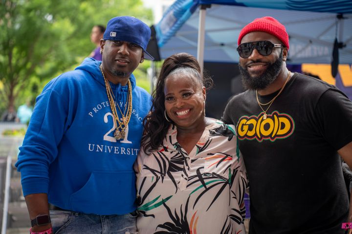 Gary Mayes, Crystal Aikin and Gene Moore