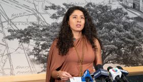 Harris County Judge Lina Hidalgo Budget Cuts Press Conference