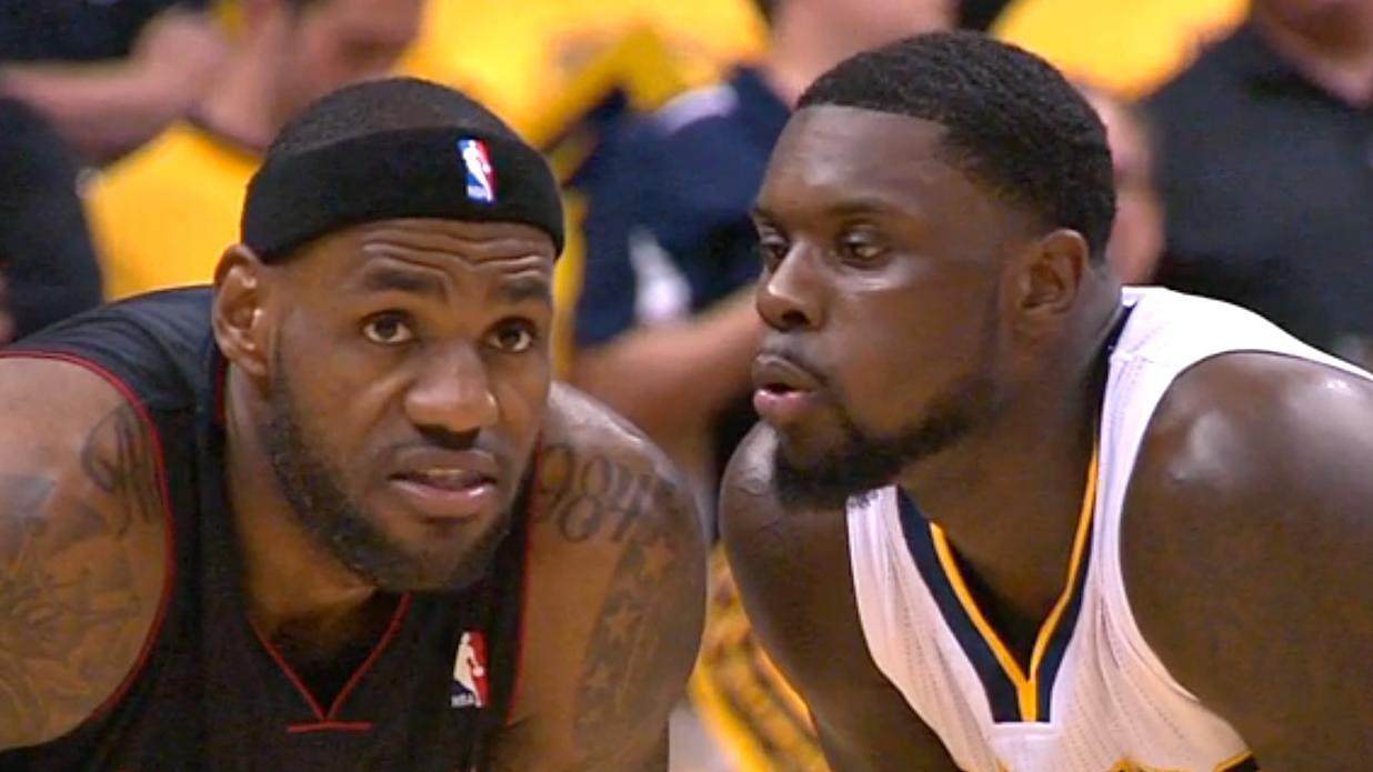 Lance Stephenson blew in Lebron James Ear in the Eastern Conference Finals