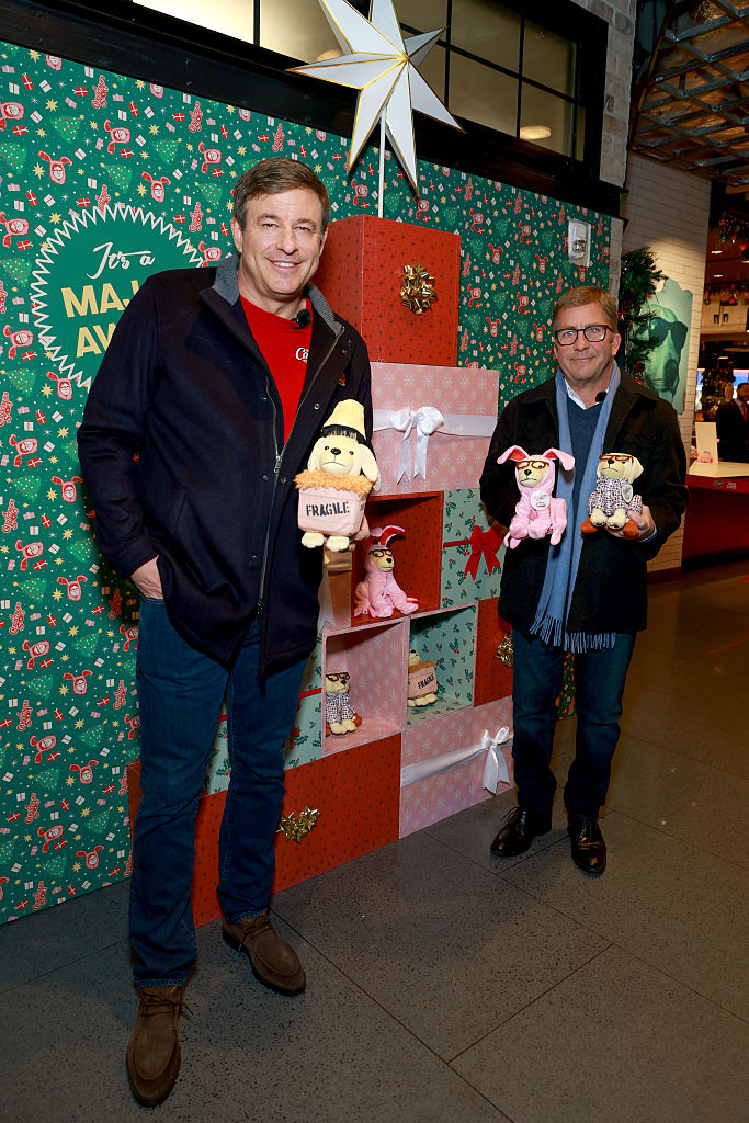 'A Christmas Story' Star Peter Billingsley Joins Raising Cane's Owner And Founder Todd Graves In Times Square For Annual Bike Giveaway To Harlem Boys & Girls Club