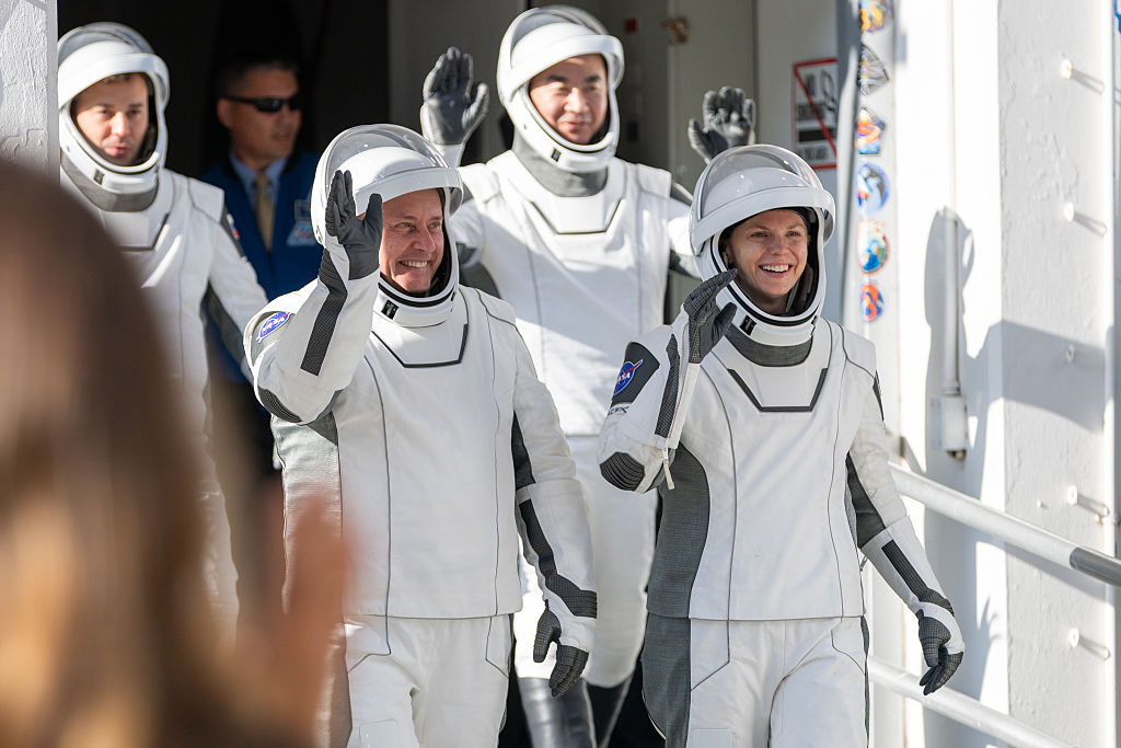 Crew-11 Walkout Ahead Of Launch