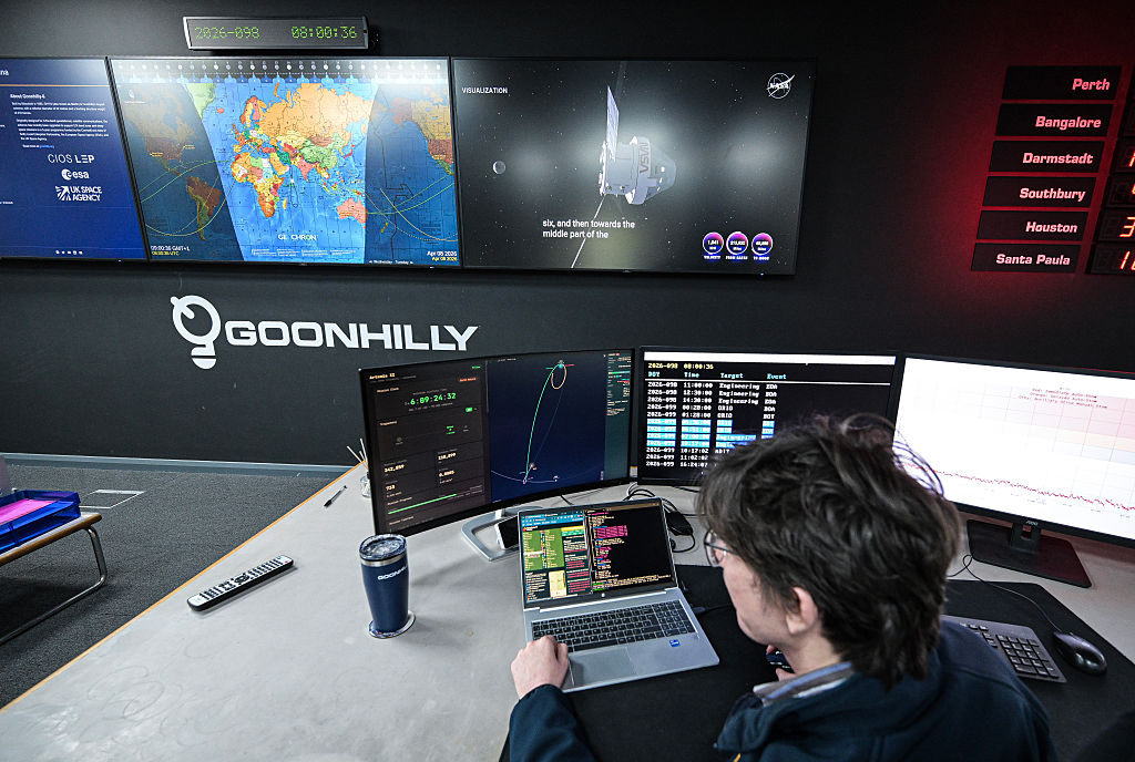 Behind The Scenes At Radio Communications Centre Supporting NASA Tracking of Artemis II