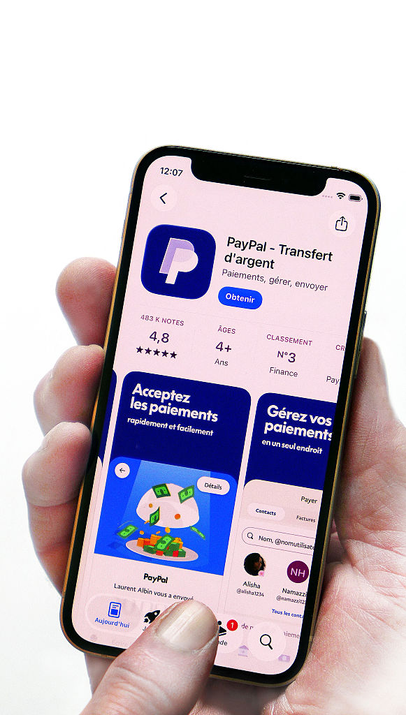 FRANCE-PAYMENT-MOBILE-PAYPAL